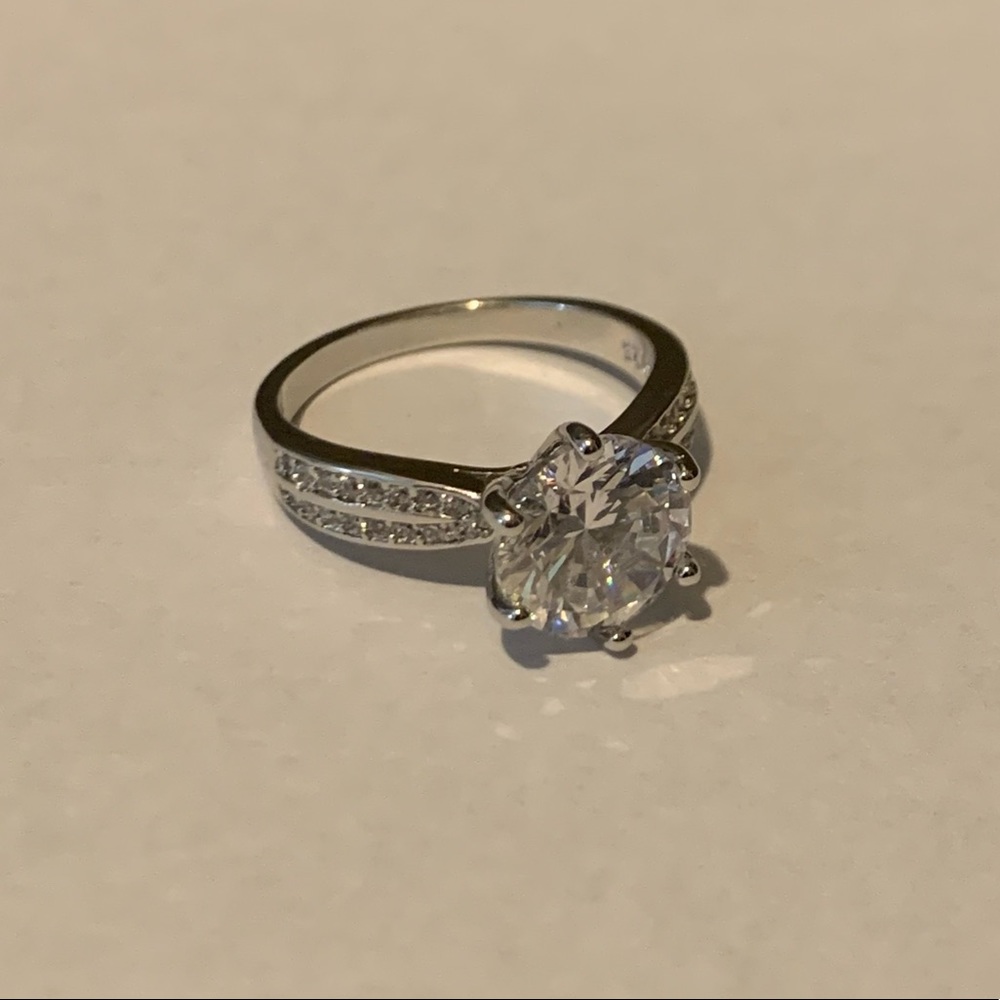 SOLD❗️3ct 925 Diamond Band Ring Size 7 - Picture 14 of 14
